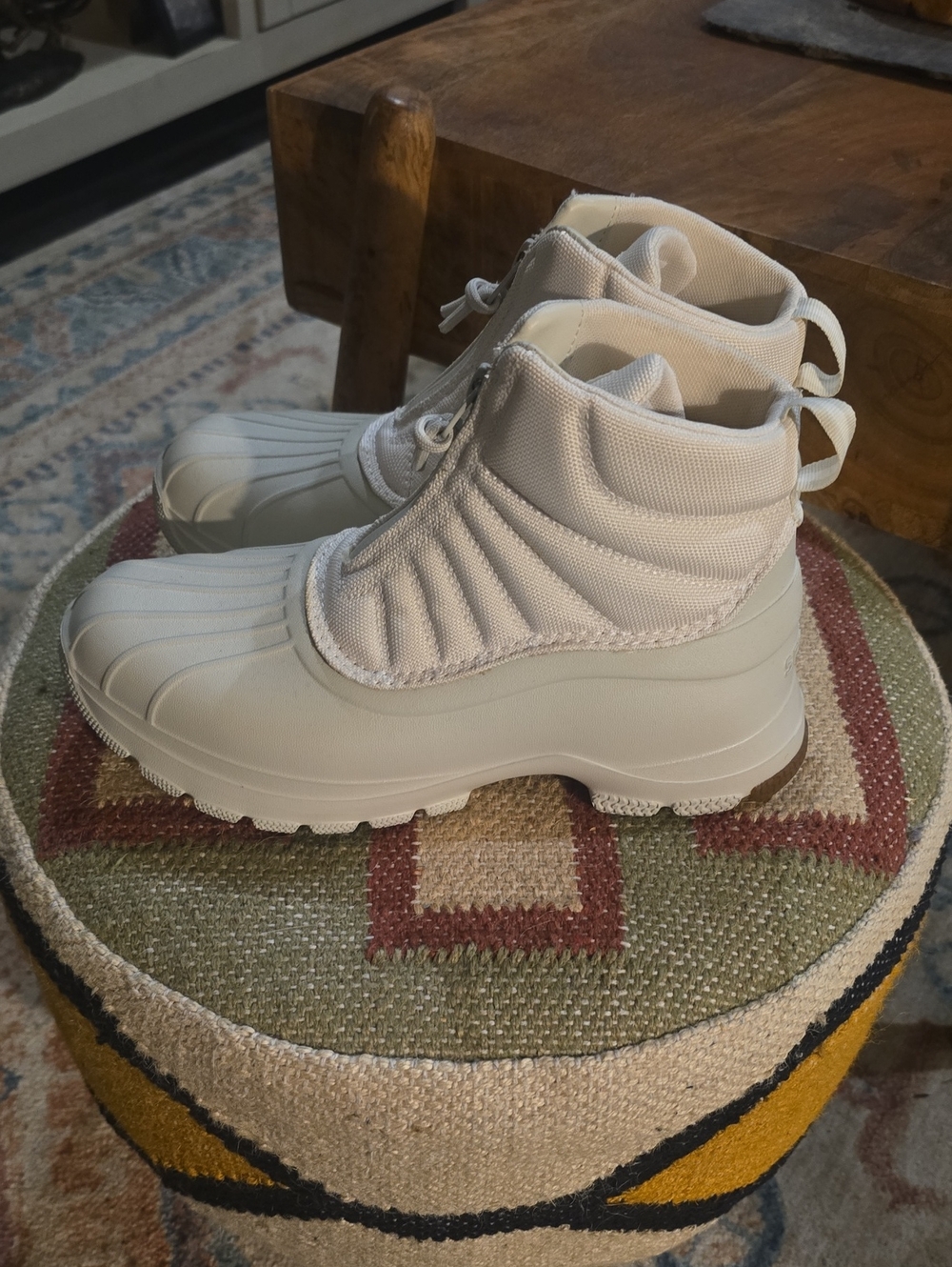 Sperry Women's Cream Waterproof Duck Boot Sneakers